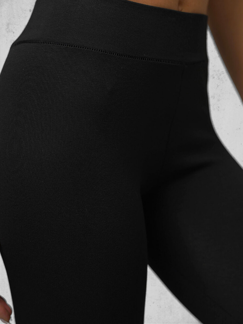 Damen Leggings Schwarz OZONEE JS/1001Z