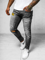 Herren Jeanshose Schwarz OZONEE NB/MP0047NZ