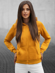 Damen Kapuzenpullover Camel OZONEE JS/W03Z