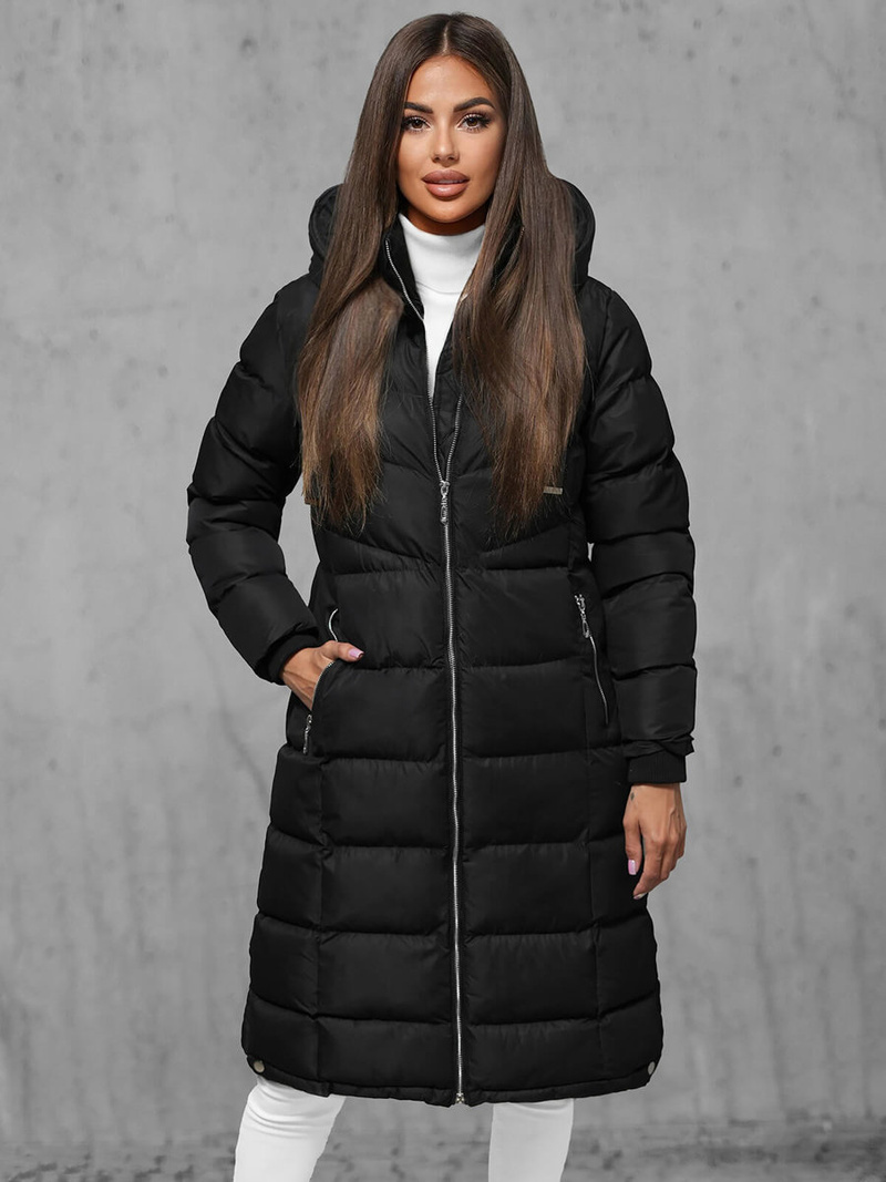 Damen Jacke Schwarz OZONEE JS/M736/392