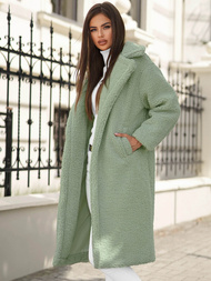 Damenmantel Mintgrün OZONEE O/Z01Z