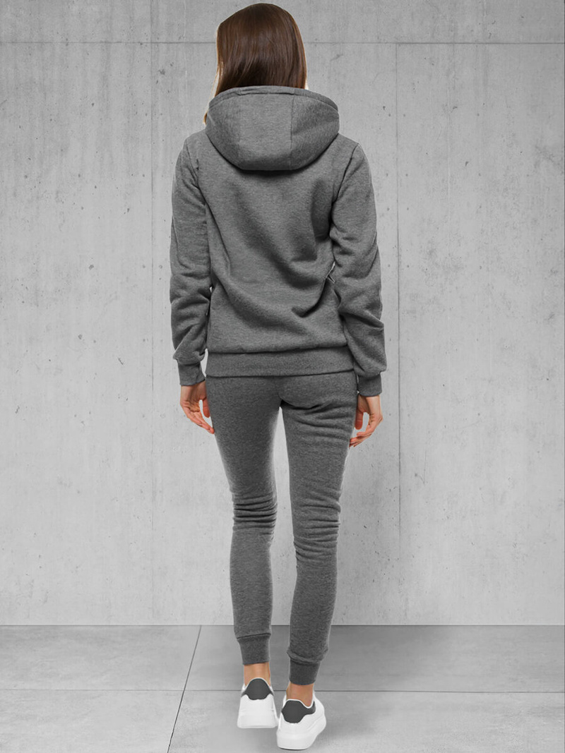 Damen Trainingsanzug Anthrazit OZONEE 18