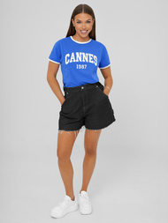 Damen T-shirt Blau OZONEE JS/R62184