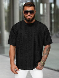 Herren T-shirt Schwarz OZONEE O/B1149