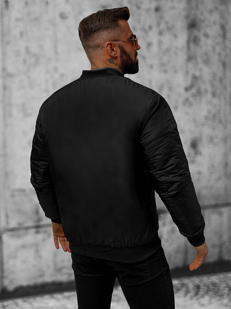 Herren Jacke Schwarz OZONEE JS/AK95Z