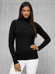 Damen pullover Schwarz OZONEE JS/8009/9