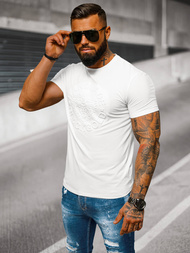 Herren T-shirt Weiß OZONEE NB/MT3056Z