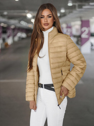 Damen Jacke Beige OZONEE JS/16M9111/254Z