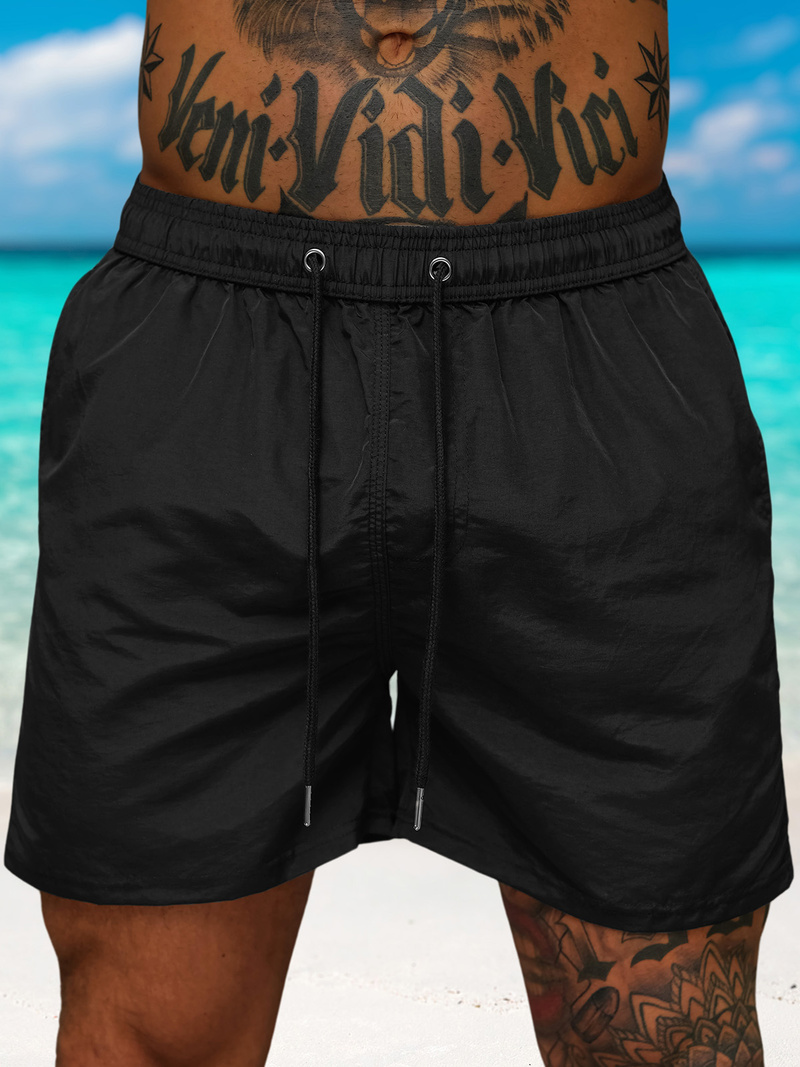 Herren Badeshorts Schwarz OZONEE JS/XL018/1