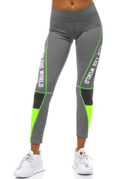 Damen Leggings Szürke OZONEE X/1256