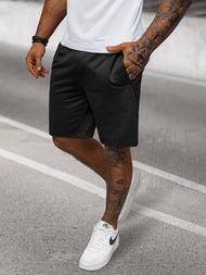 Herren Sportshorts Schwarz OZONEE JS/8K100/3Z