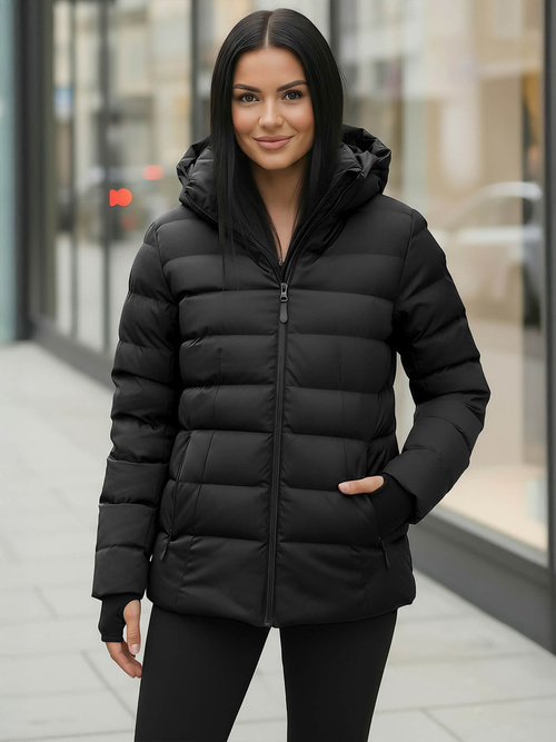 Damen Jacke Schwarz OZONEE JS/M769/392