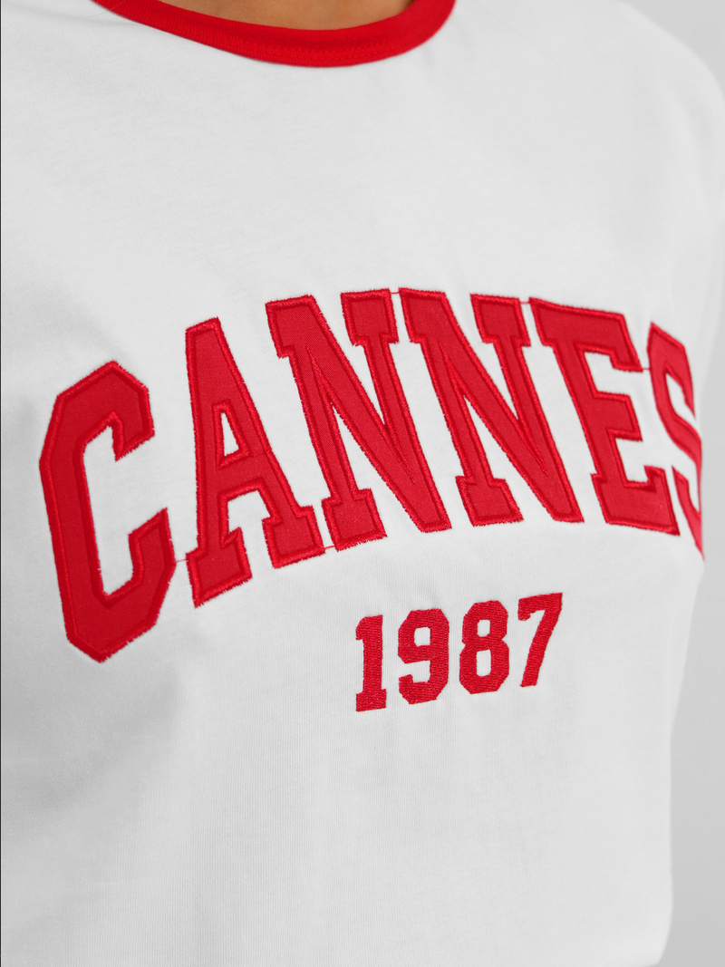 Damen T-shirt Weiß OZONEE JS/R62184