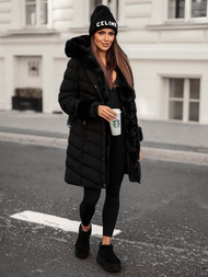 Damen Jacke Schwarz OZONEE JS/5M3156/392Z