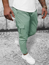 Herren Jogger Hose Mintgrün OZONEE O/PAN23023