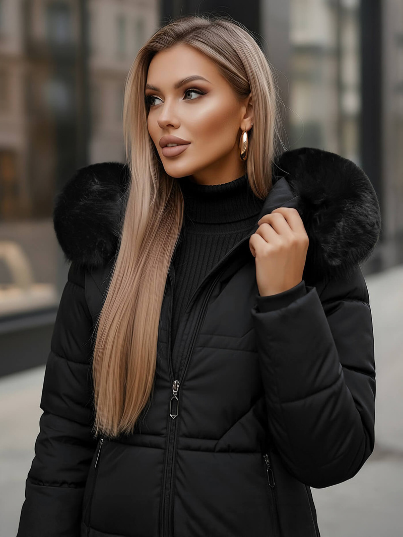 Damen Jacke Schwarz OZONEE JS/16M9099/392Z