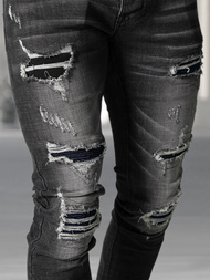 Herren Jeanshose Schwarz OZONEE NB/MP0075NZ