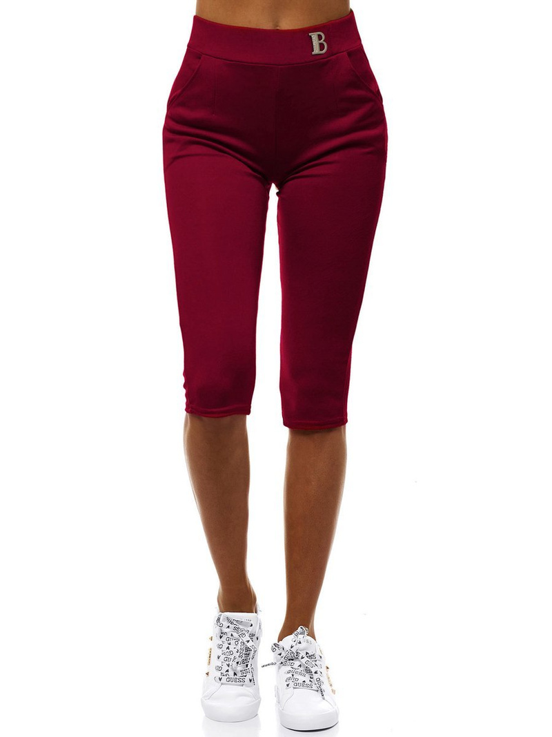 Damen Leggings Weinrot OZONEE JS/1027/D13