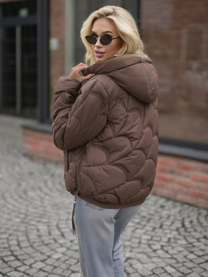 Damen Jacke Schokolade OZONEE JS/5M3336/158Z