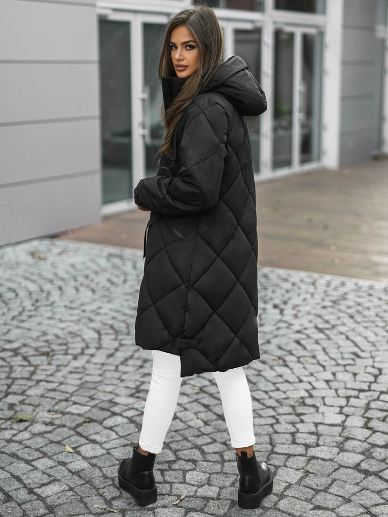 Damen Jacke Schwarz OZONEE JS/5M3168/392Z