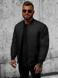 Herren Jacke Schwarz OZONEE JS/AK95Z