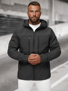 Herren Übergangsjacke Dunkelgrau OZONEE JS/27B6525/5