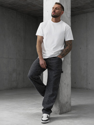 Herren Jeanshose Anthrazit OZONEE O/KK2828/5