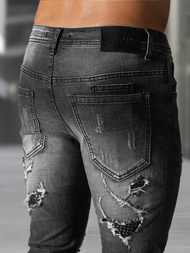 Herren Jeanshose Schwarz OZONEE NB/MP0152NZ