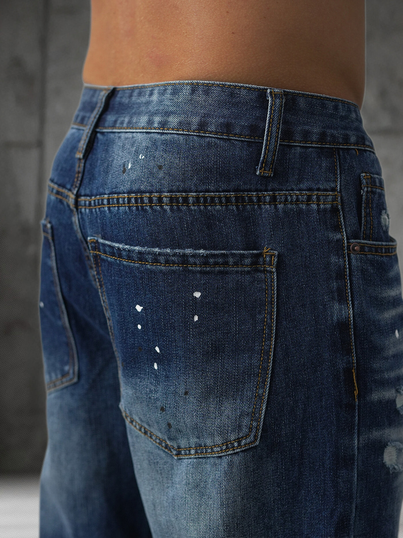 Herren Jeanshose Blau OZONEE O/KK2885