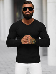 Herren Pullover Schwarz OZONEE NB/MMB601/4Z