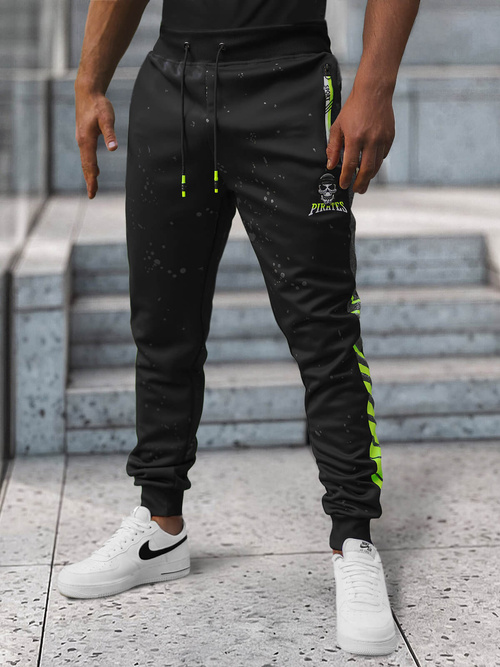 Herren Sporthose Schwarz OZONEE JS/K10232Z