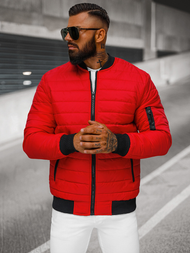 Herren Jacke Rot OZONEE JS/MY02Z 