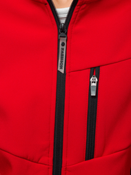 Damenjacke Softshell Rot OZONEE JS/KSW6004