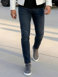 Herren Jeanshose Dunkelblau OZONEE O/JK2895AZ