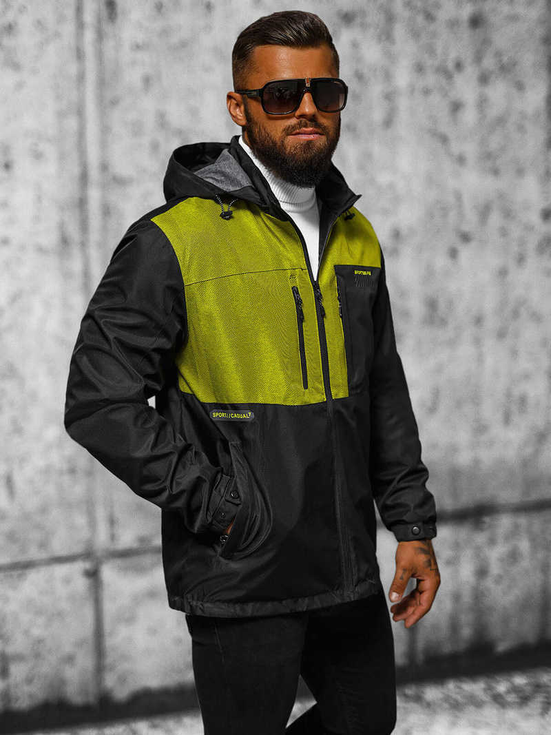 Herren Jacke Schwarz OZONEE JS/22M311/392