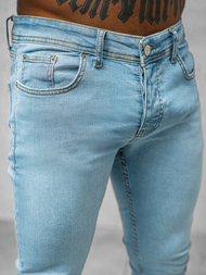 Herren Jeanshose Blau OZONEE O/426SP