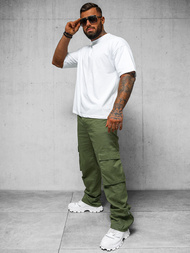 Herren Hose Khaki OZONEE O/G3016Z