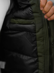 Herren Winterjacke Khaki OZONEE JS/M2019/136