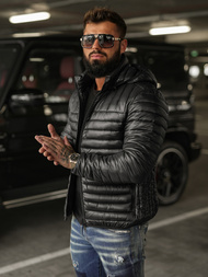 Herren Jacke Schwarz OZONEE JS/16M9336/392BZ