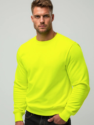 Herren Sweatshirt Gelb-Neon OZONEE JS/2001-10Z