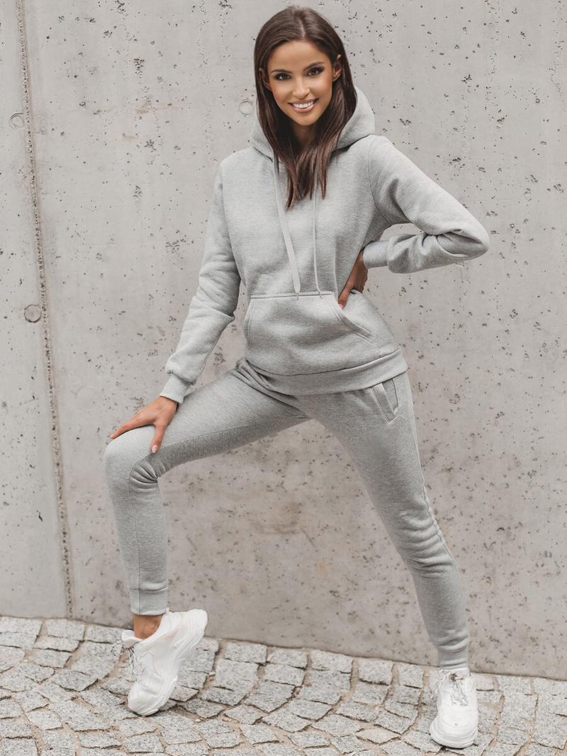 Zweiteiliges Trainingsanzug-Set Grau OZONEE JS/68C20382/2