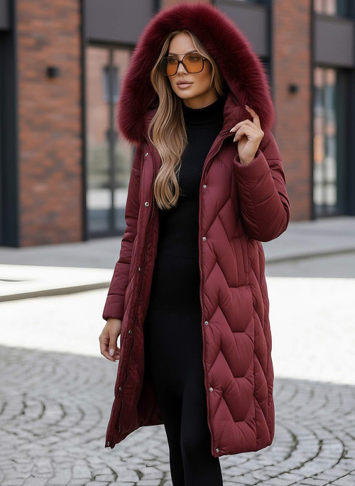 Damen Jacke Weinrot OZONEE JS/5M3229/1