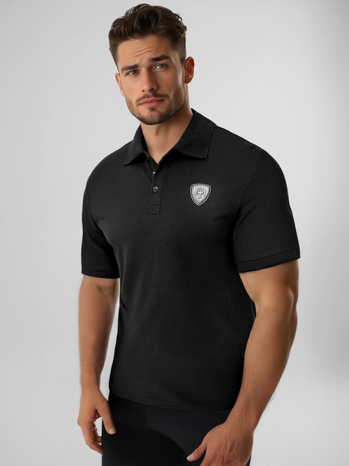 Herren Poloshirt Schwarz OZONEE NB/MT3121Z