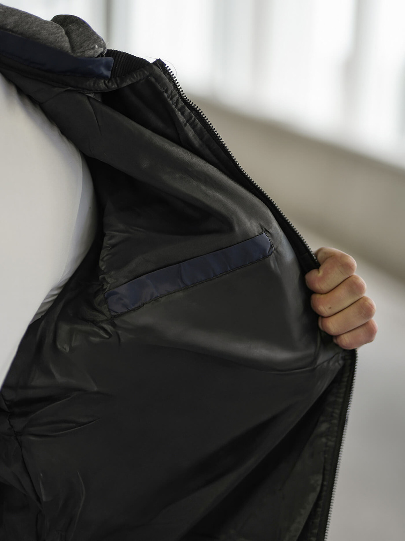 Herren Jacke Dunkelblau OZONEE JS/8M986/215Z