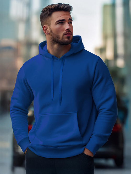 Herren Kapuzenpullover Kornblume OZONEE JS/2009/65Z