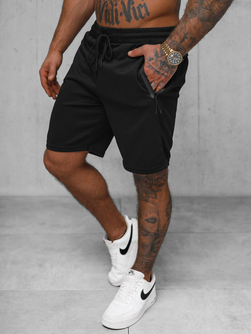 Herren Sportshorts Schwarz OZONEE JS/17K533/3