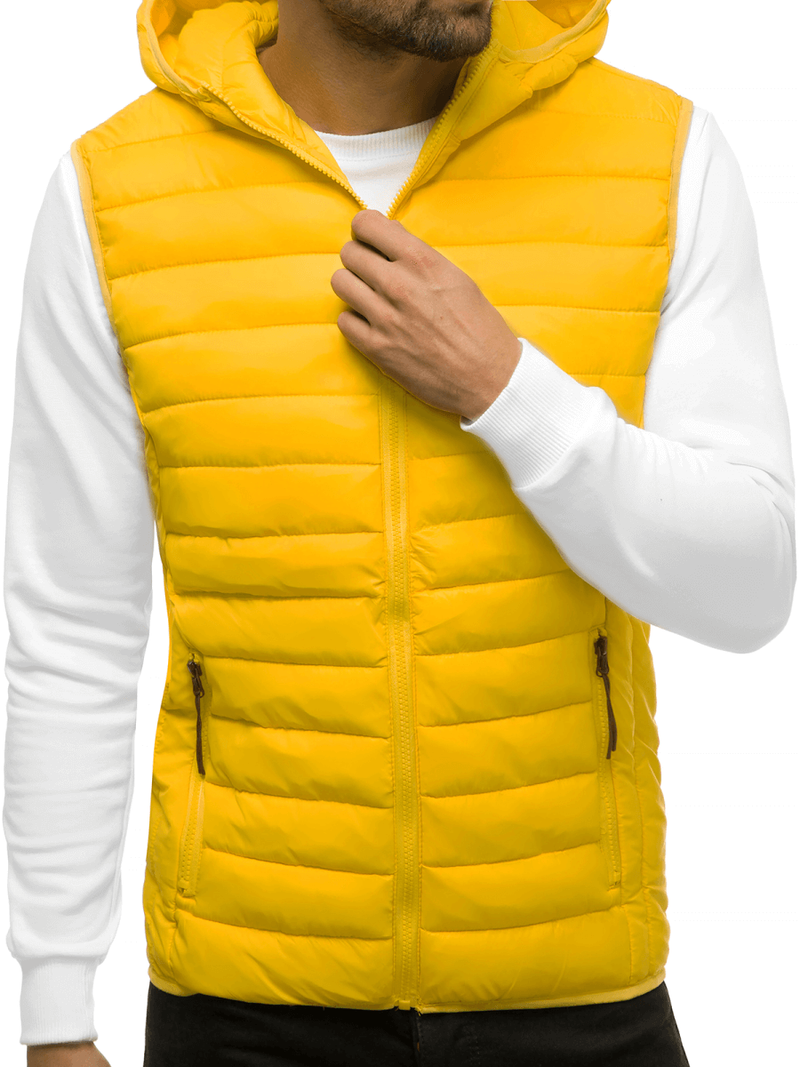 Herren Weste Gelb OZONEE JS/HDL88002