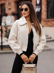 Damen Jacke Ecru OZONEE O/81326