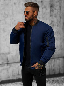 Herren Jacke Dunkelblau OZONEE JS/AK95Z