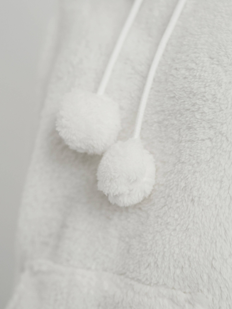 Damen Kapuzenpullover Weiß OZONEE JS/HH192/1